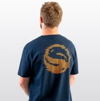 Guru Glitch Navy Tee
